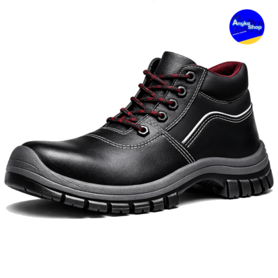 Bota de seguridad GM dieléctrica negra con puntera de protección inyectada Anyka Shop