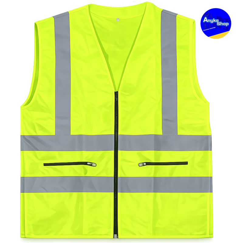Chaleco Reflectivo Unisex Multipropósito Nacional - Anyka Shop