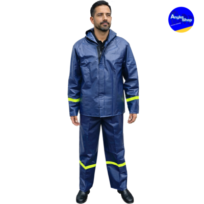 Impermeable motociclista CAL 18 para lluvia Anyka Shop